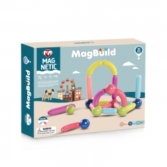 Sensory Toys Mini Educational Magnetic Balls and Rods Building Blocks Set